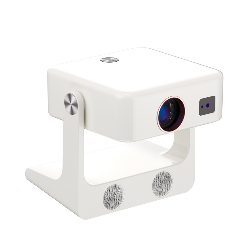 Cross-Border Popular Projector Hd 4K Android Smart Projector Autofocus Fully Enclosed Ptz Projector