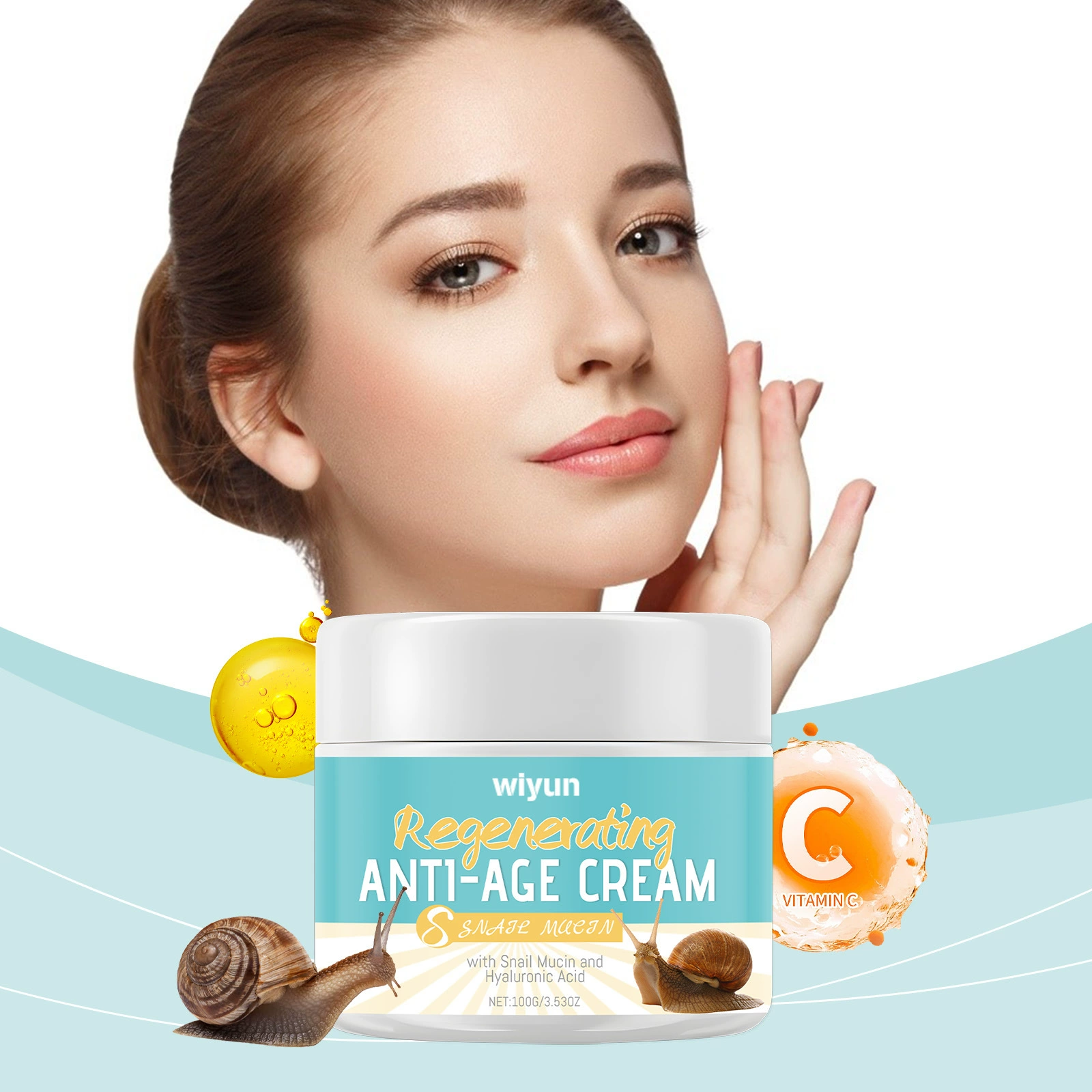 WIYUN Moisturizing cream, shiny toner, long-term effect