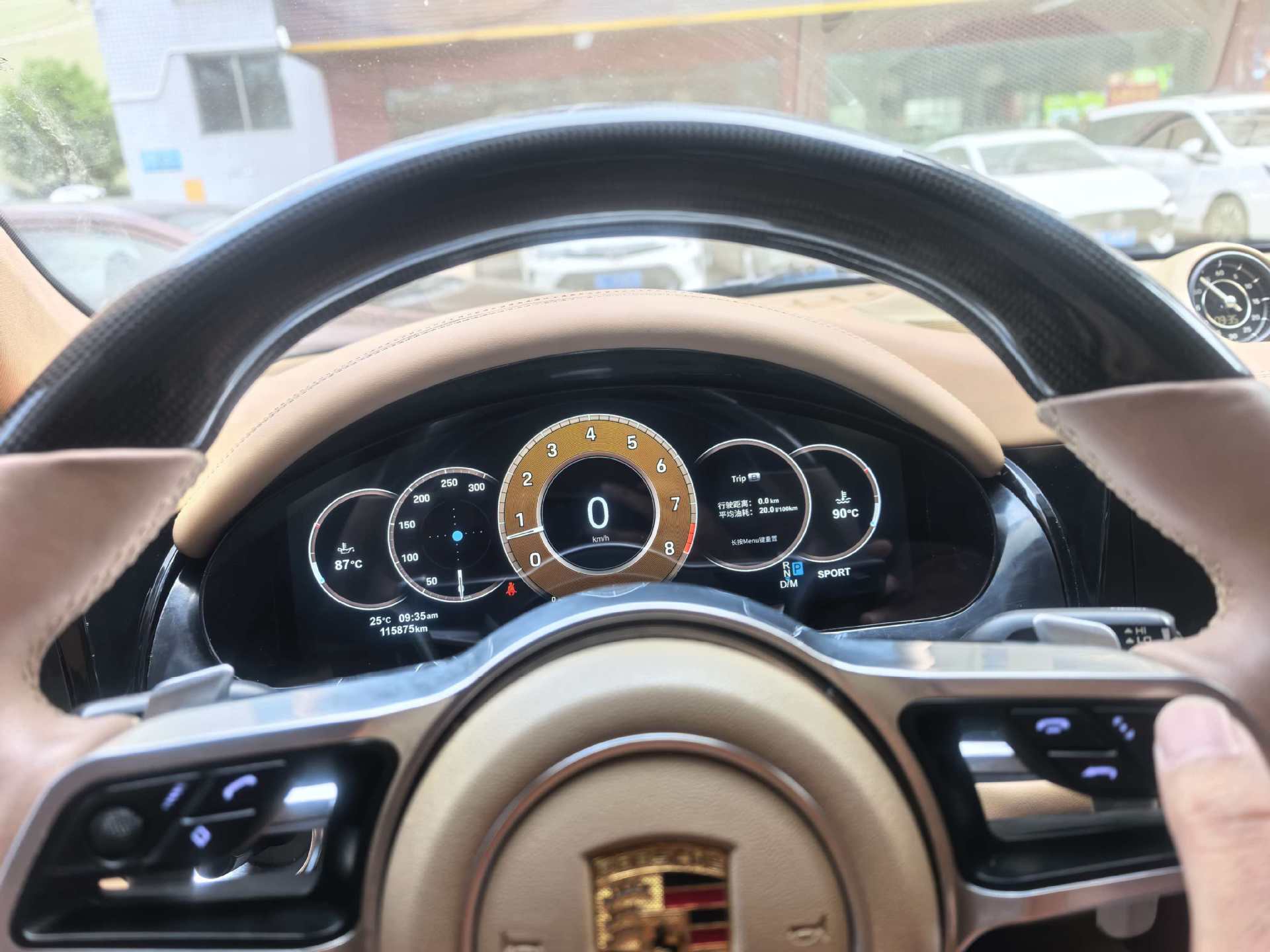 Suitable for Porsche Cayenne 958 Full Lcd Five-Instrument Digital Dashboard Non-Destructive Upgrade Virtual Cockpit Assembly
