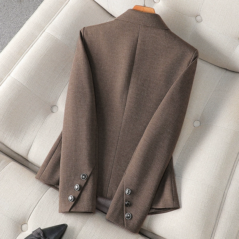 Новый стиль busalong женский длинный рукав профессиональный костюм formal wear женский пиджак комбинезоны 8601