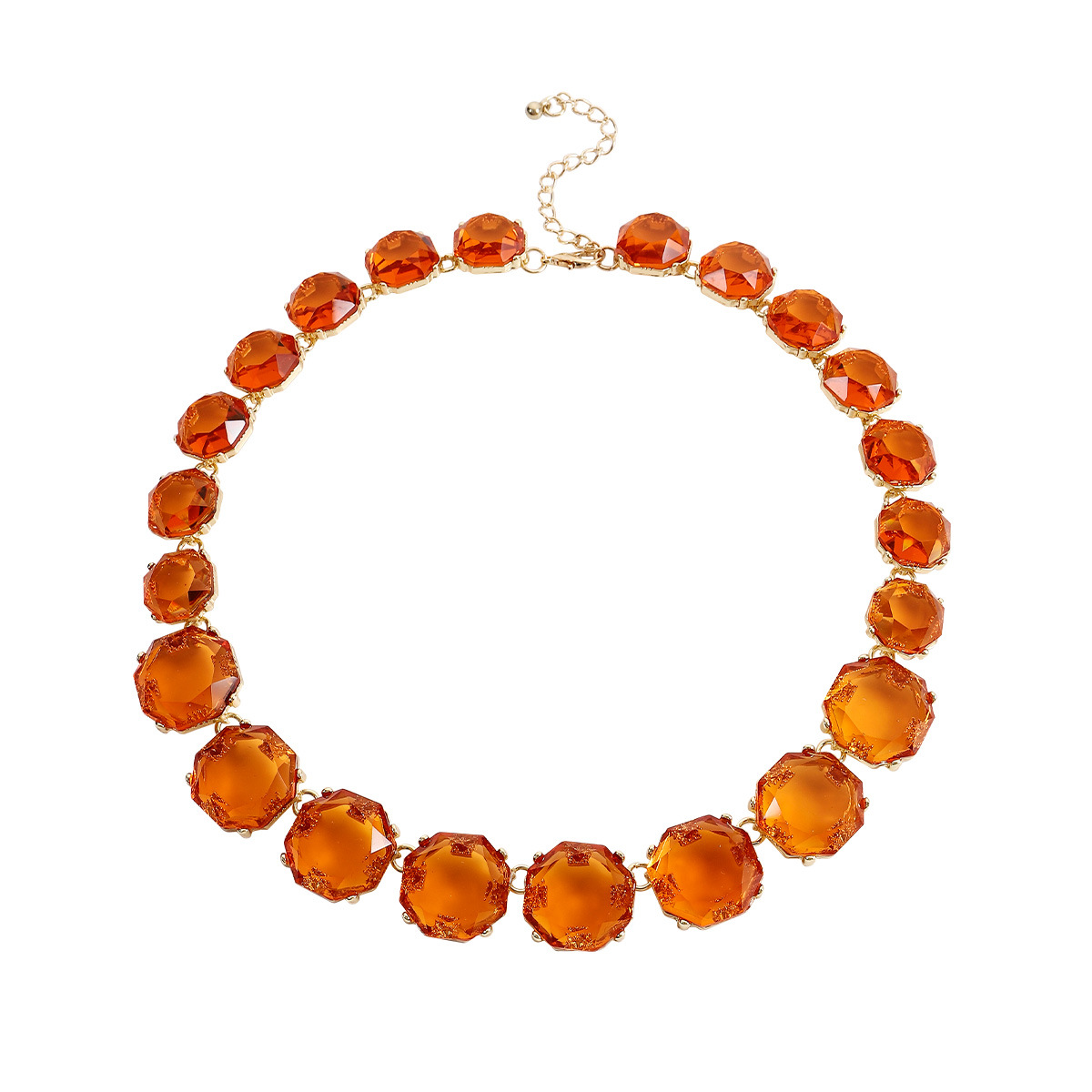 1 Piece Fashion Geometric Alloy Resin Womenu0027S Necklace