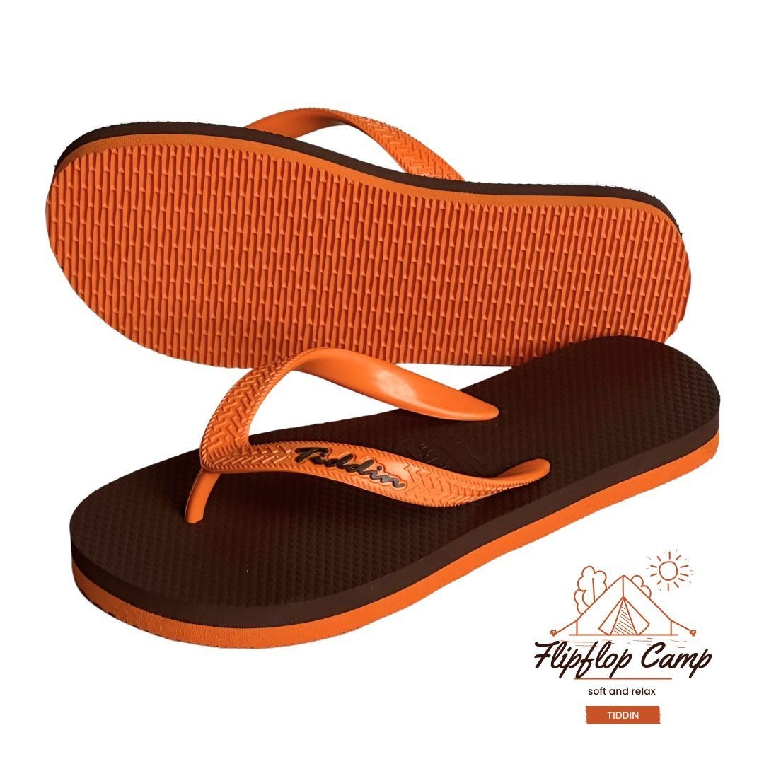 Chanclas para hombre Tid Din de suela blanda de látex importadas de Tailandia, zapatillas ligeras, impermeables y antideslizantes