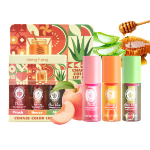 HengFang Fruits Lip Oilˮ��ζ׃ɫ������֧�b����Lip Gloss����