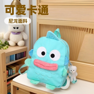 Cute Cartoon Ugly Cute Backpack Middle School Student Travel Snack Schoolbag Personality Funny Primary and Secondary Senior high school Student Backpack