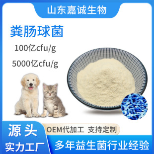 Enterococcus 10 Billion Cfu/G Pet Food Special Probiotic Powder Feed Grade Animal Probiotic Raw Materials