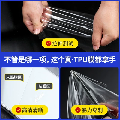 Transparent Film, Navigation Tempered Film, Car — Car interior film