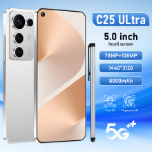 跨境手机C25Ultra全频段智能手机真4G网络6.6寸大屏工厂批发直发