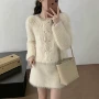 新款跨境秋冬纯色短裙