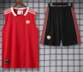 25-26 Manchester United Training Suit Red