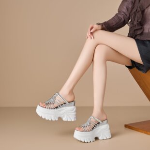 12cm�������߸�����^������ЬŮ�ļ��⴩��ȹ�Ӱ���ЬŮ���e��Ь
