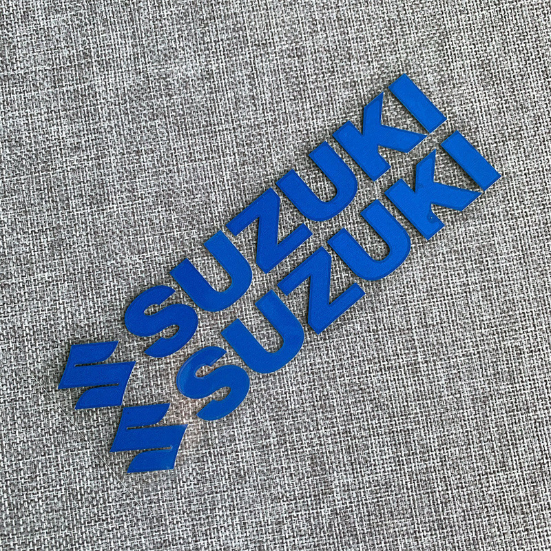 [스즈키 문자] 블루 PVC 반사 쌍 20*3.2CM