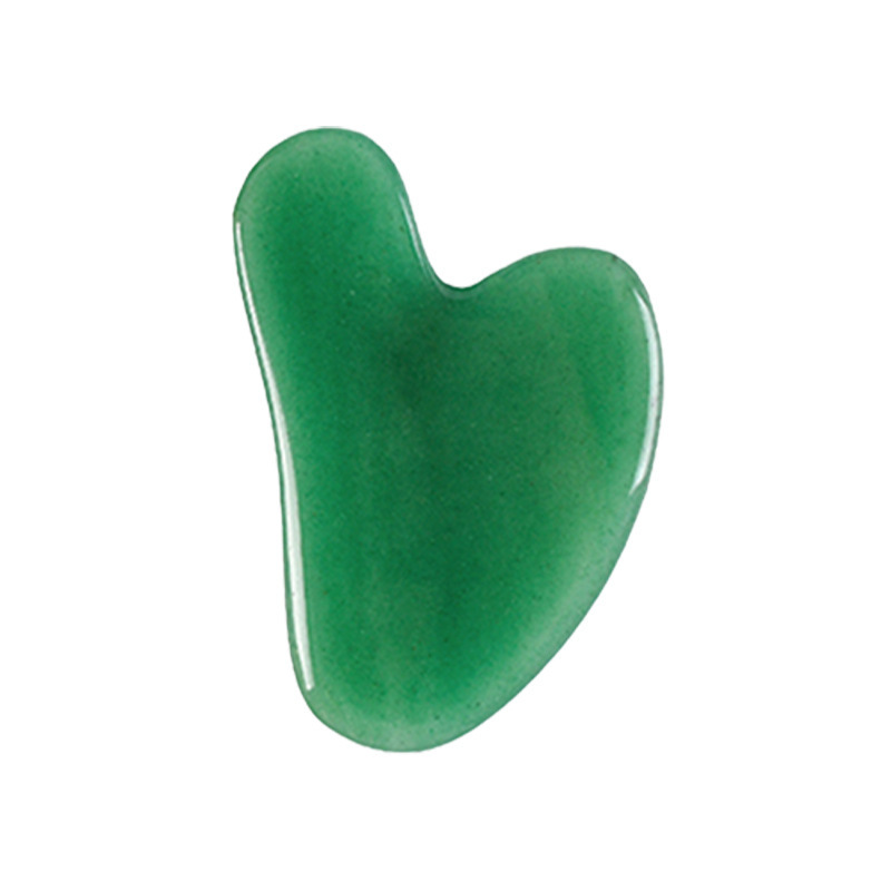 Polvo de cristal de polvo varita de masaje rollo de cristal de polvo facial jade doble cabeza masajeador de ojos al por mayor