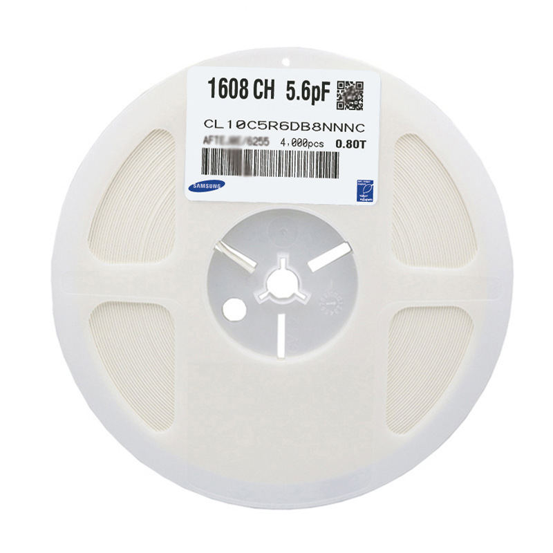 现货三星 0603 5.6PF 50V  NP0 ±0.5pF CL10C5R6DB8NNNC贴片电容