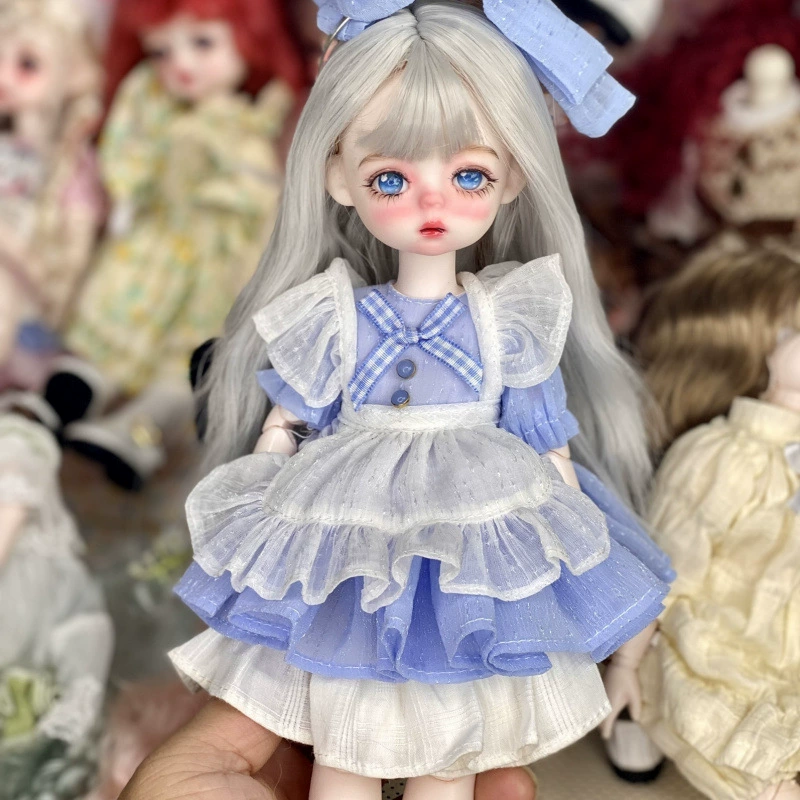6 точек Домашний BJD30 см сустав mjd кукла Макияж кукла 3D реальный глаз девочка игрушка наряд кукла