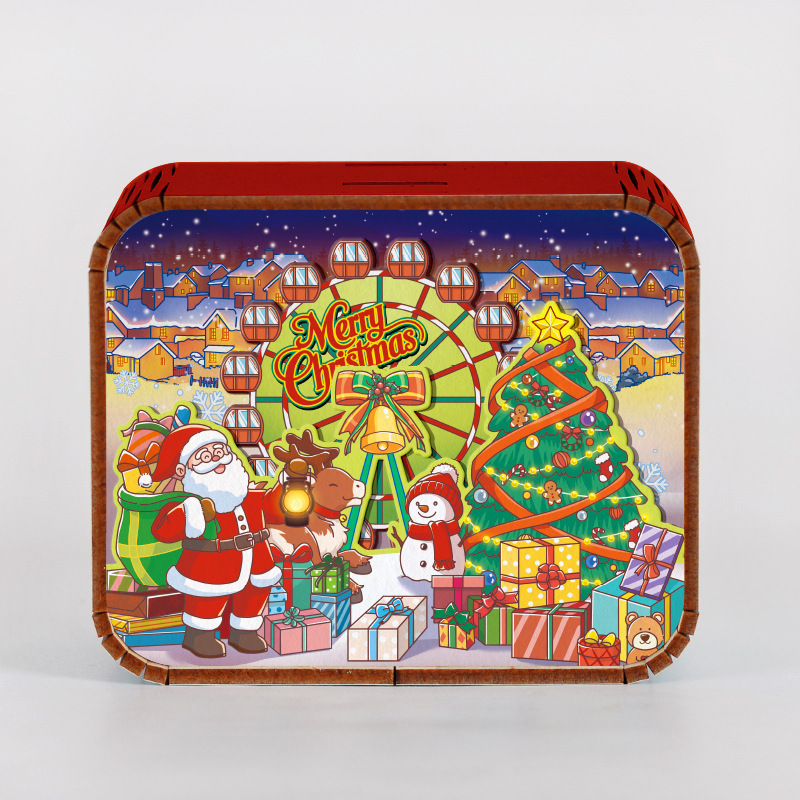オリジナルアモイ重慶南京西安都市動態オルゴールオルゴールオルゴール観光記念品