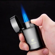 Cohiba Metal Cigar Tobacco Windproof Lighters 3 Torch Jet跨