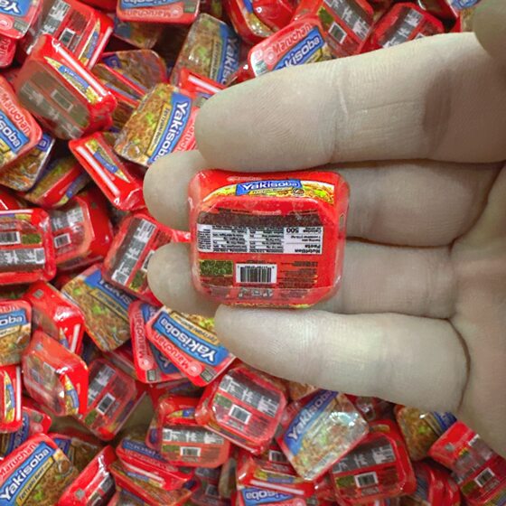Genuine Supermarket Blind Ball Miniature Mini Surprise Toy Supermarket Dry Noodles