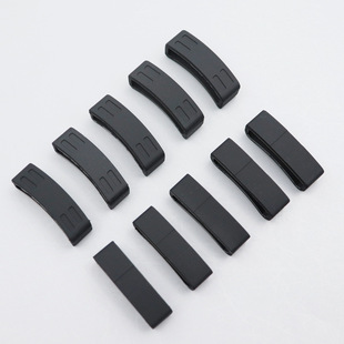 Factory Direct Supply Watch Accessories Silicone Strap Watch Ring Silicone Bezel Movable Buckle 24mm Silicone Watch Ring Buckle
