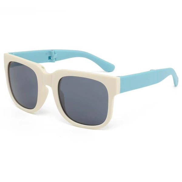 White frame blue leg