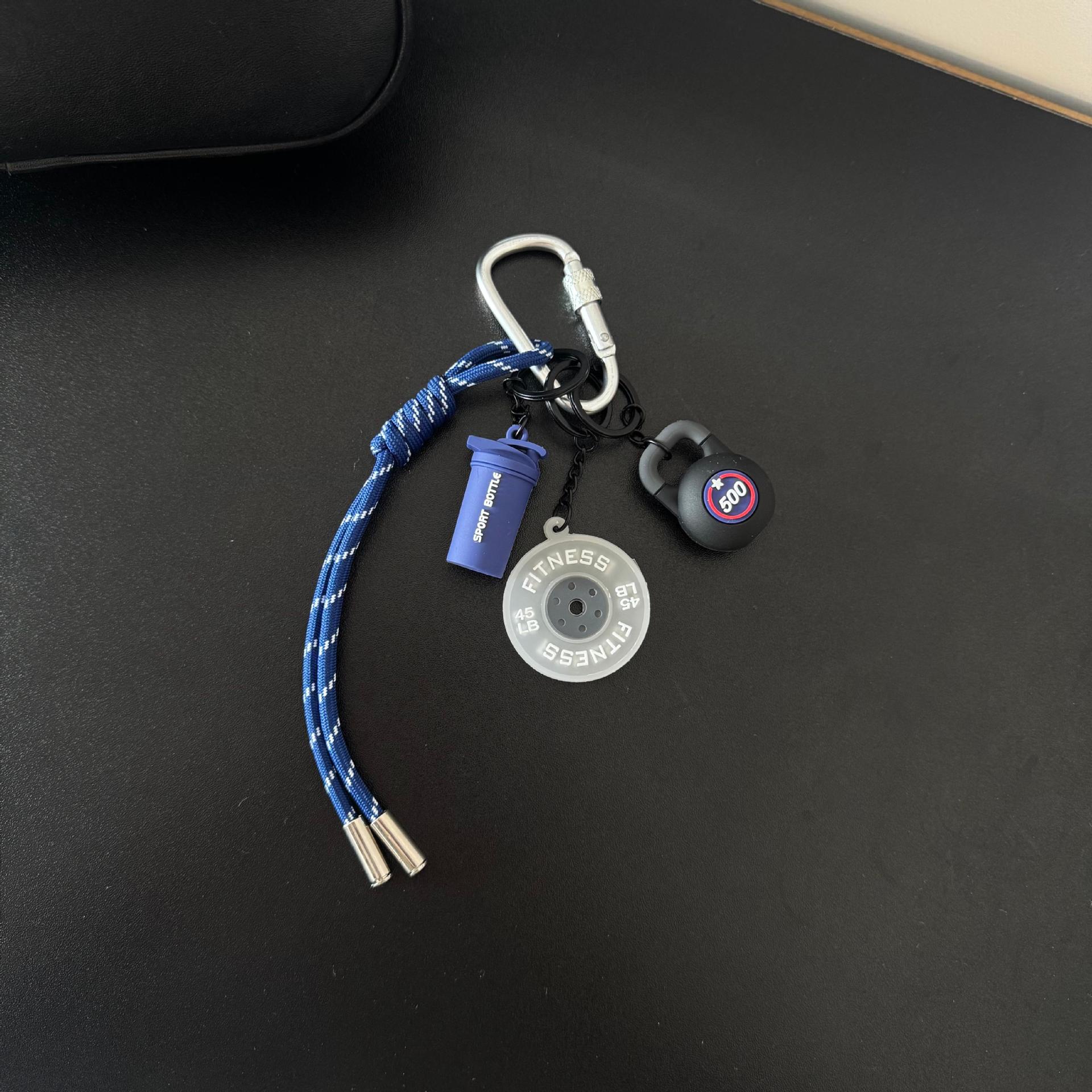 Lindo paquete miu combinación de llavero de teléfono móvil colgante de decoración de felpa de alto valor colgante de estilo ins de sentido avanzado