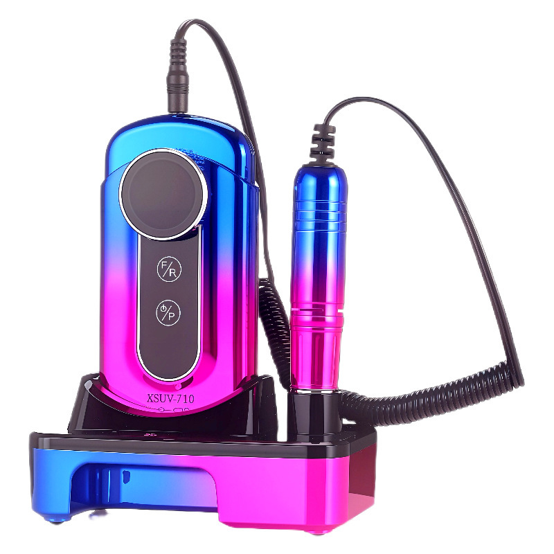 Máquina de manicuras transfronterizas XSUV - 710 amolador de uñas recargable portátil de alta velocidad profesional