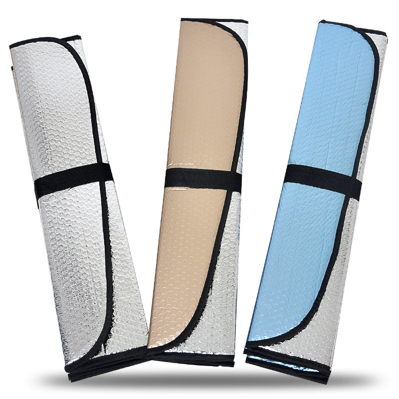 Пятислойный утолщенный солнцезащитный козырек для автомобиля, солнцезащитный козырек на переднее окно, алюминиевая фольга, теплоизоляция, автомобильный световой щит, солнцезащитный козырек, универсальный