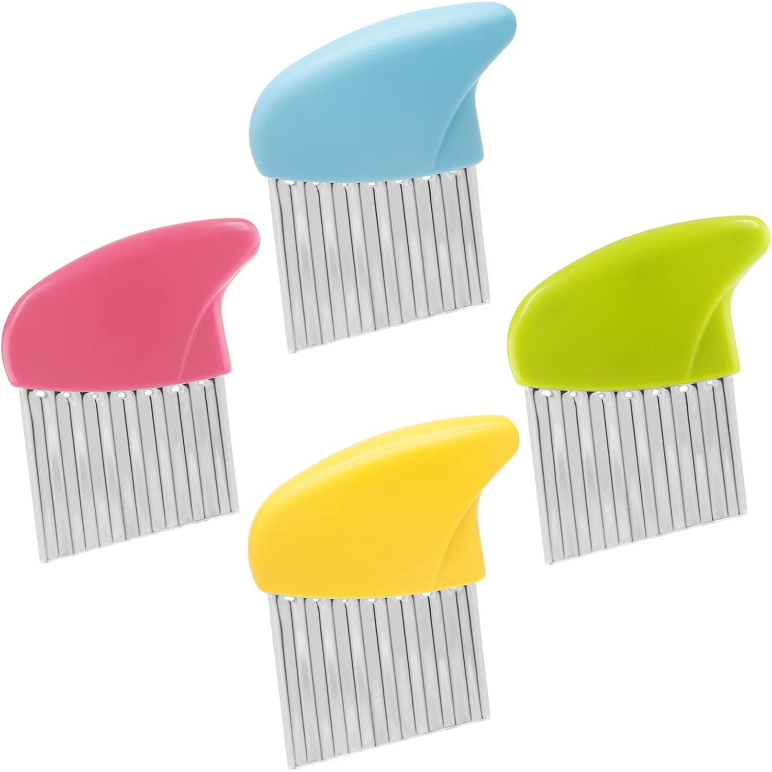 Stainless Steel Potato Knife Creative Wave Potato Knife Potato Cut Fries Knife Kitchen Gadget Spike Potato Cut