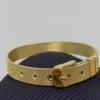 【108】Golden mesh bracelet
