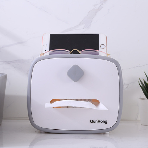Nordic Style Desktop Tissue Box, Household Living Room Storage, Car Tissue Box, Bathroom Face Towel Storage Box, Simple Storage Box