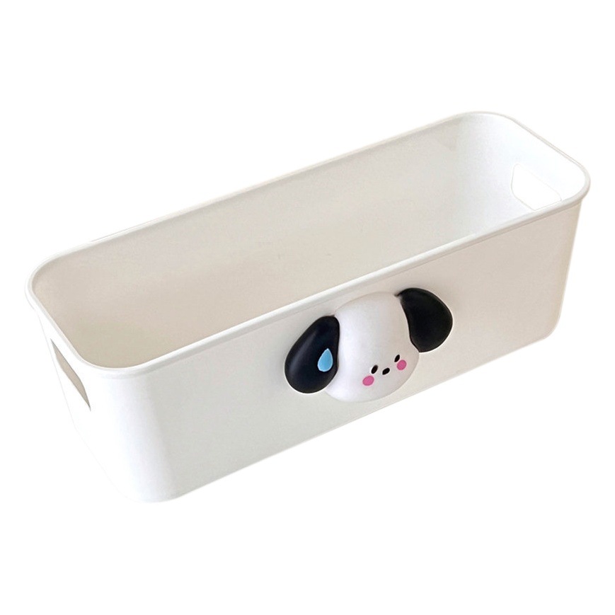 Caja de almacenamiento de escritorio multifuncional dormitorio de estudiantes caja de almacenamiento de artículos diversos rectangular chica caja del teléfono artefacto de almacenamiento