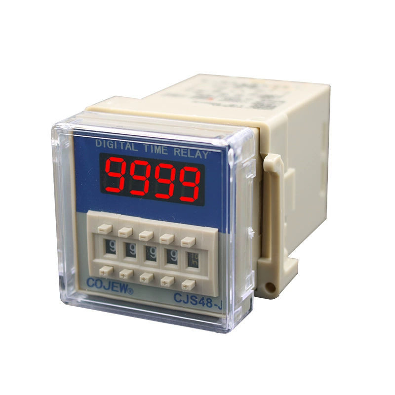 CJS48-J power-off memory data retention time relay normally open normally closed switch conversion with base free shipping