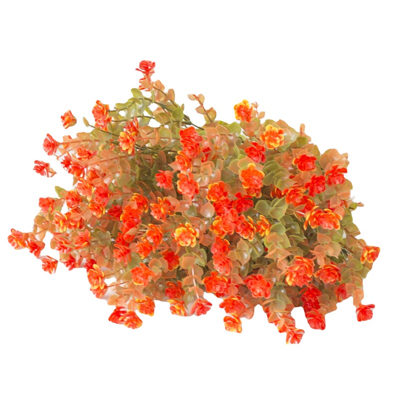 Autumn Artificial Flowers Eucalyptus Wedding Floral Arrangement Floral Accessories Artificial Flower Leaves Autumn Color Eucalyptus Leaves Lotus