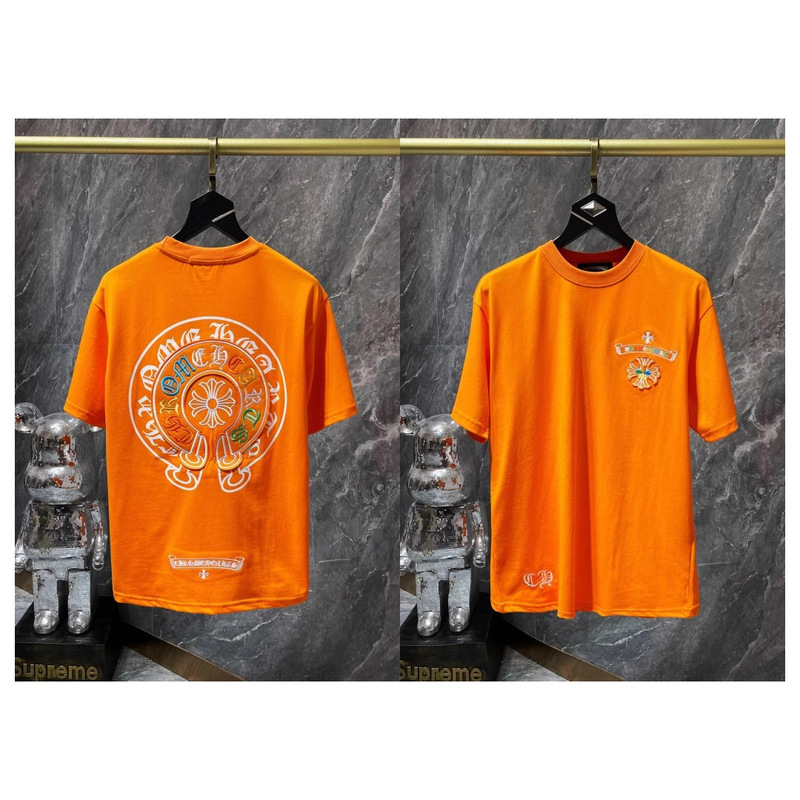 クロスボーダーのトレンドアメリカンTシャツの正しいバージョン、夏の新しいサンスクリットクロス半袖、ゆったりと多用途、卸売|undefined