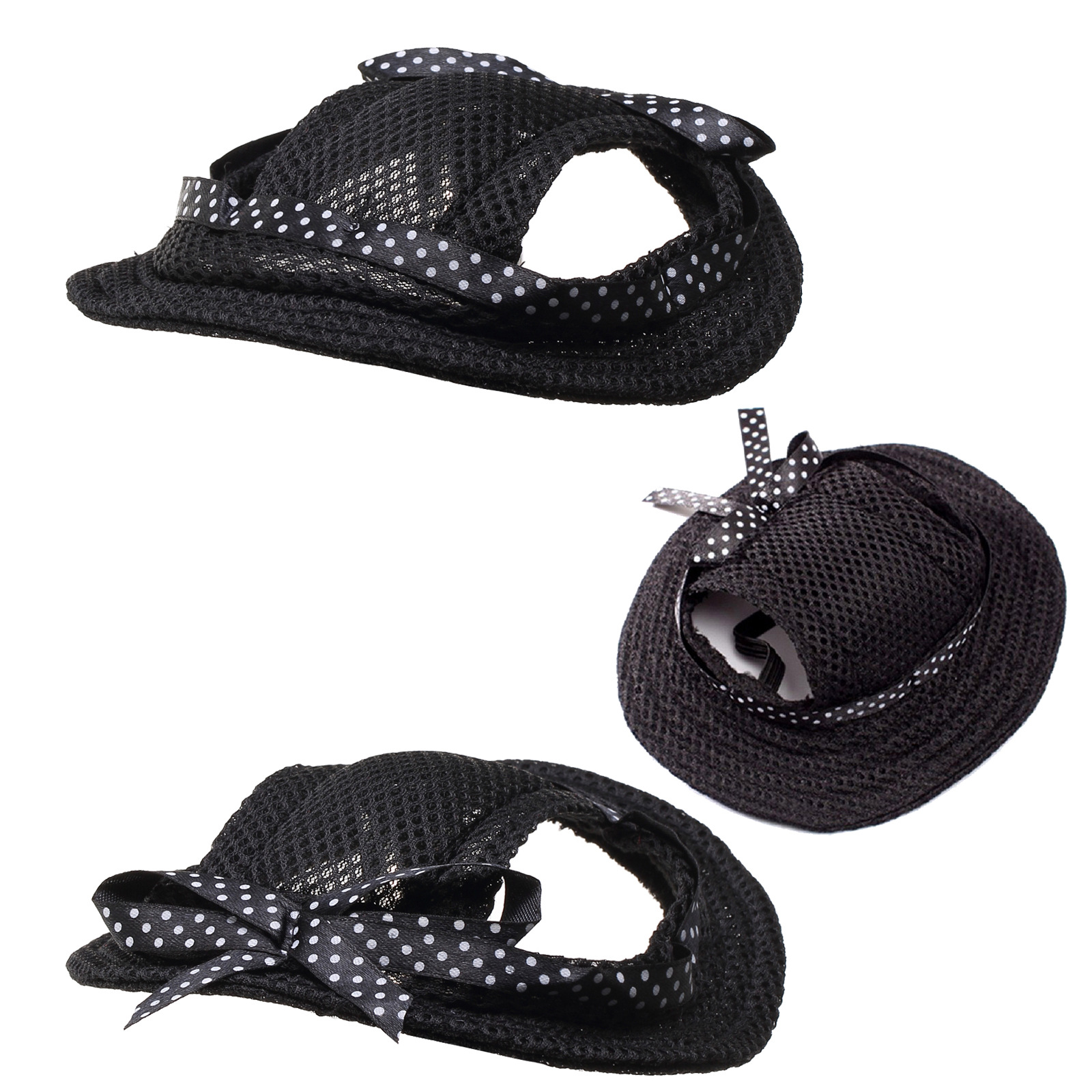 160g Weight Pet Hat Type Of Pet Supplies 1 Piece Quantity Casual, Daily Occasion Canvas, Oxford Cloth Material Stripe Pattern Summer Season Simple Style Style Simple Style Canvas Oxford Cloth Stripe Pet Hat 3
