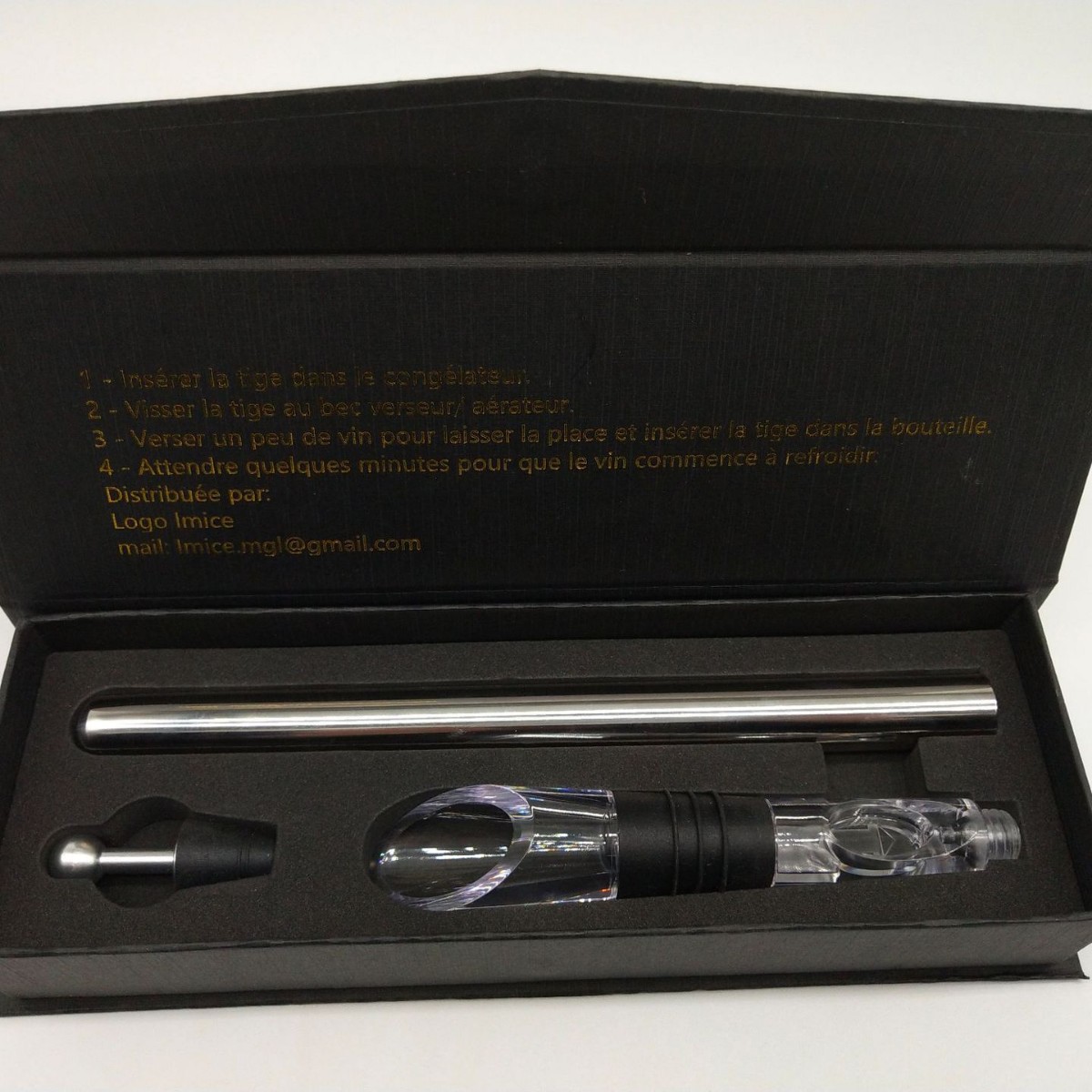 Попсикл + пробка для вина + коробка с магнитной застежкой (минимальный заказ: 500)