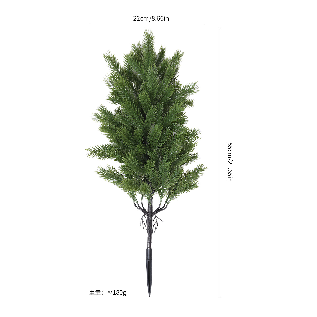 Simulación transfronteriza árbol de Navidad verde de alta calidad árbol de Navidad decoración de pino árbol de Navidad automático en stock al por mayor