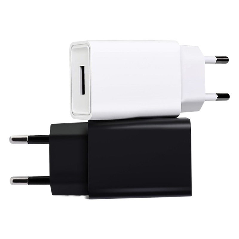 Cargador de teléfono móvil 5V1A estándar europeo, adecuado para Android, adaptador de corriente 5V2A, cabezal de carga, fabricante de cargadores