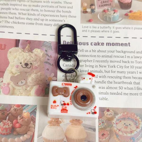 Three dimensional cute camera