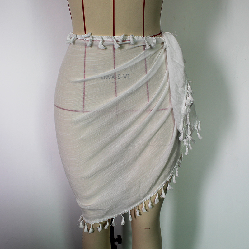 Womenu0027S Fashion Solid Color Polyester Cover Ups 1 Piece