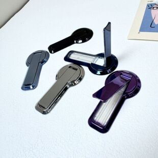 现货批发电镀360°旋转支架可粘贴适用手机壳数码配件