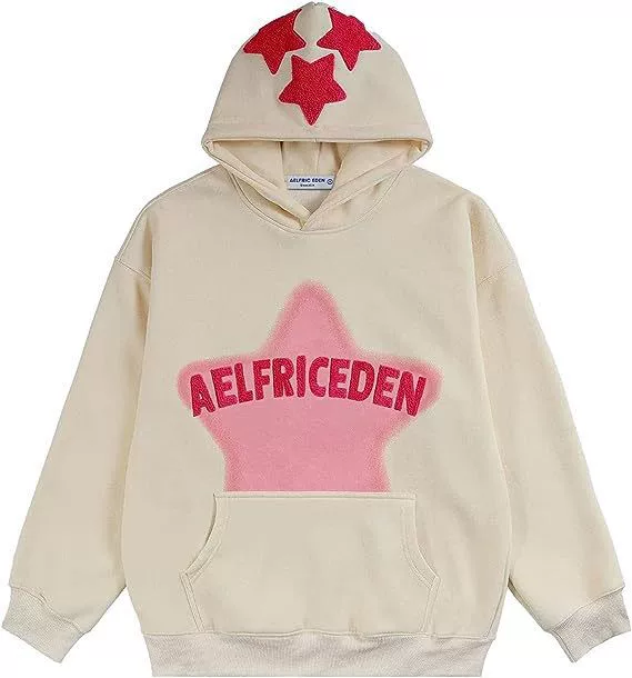 Demi-season Hoody, Retro Hip‑Hop Sweatshirt, Relaxed Fit, Sizes S–XXL