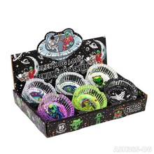 跨境新款 厂家直销 ALIEN X OG LABS品牌系列85mm 圆形玻璃烟灰缸