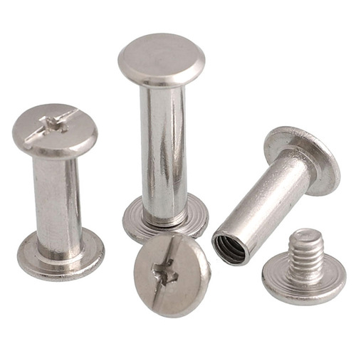 Mother-to-daughter screws, rivets, locking butt screws, account book binding screws, photo album sample album, recipe book, plywood screws, M5