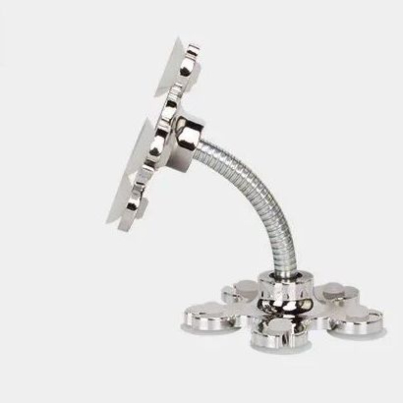 Soporte para teléfono móvil para automóvil, ventosa mágica, mano rápida, navegación portátil de girasol, soporte universal para teléfono móvil