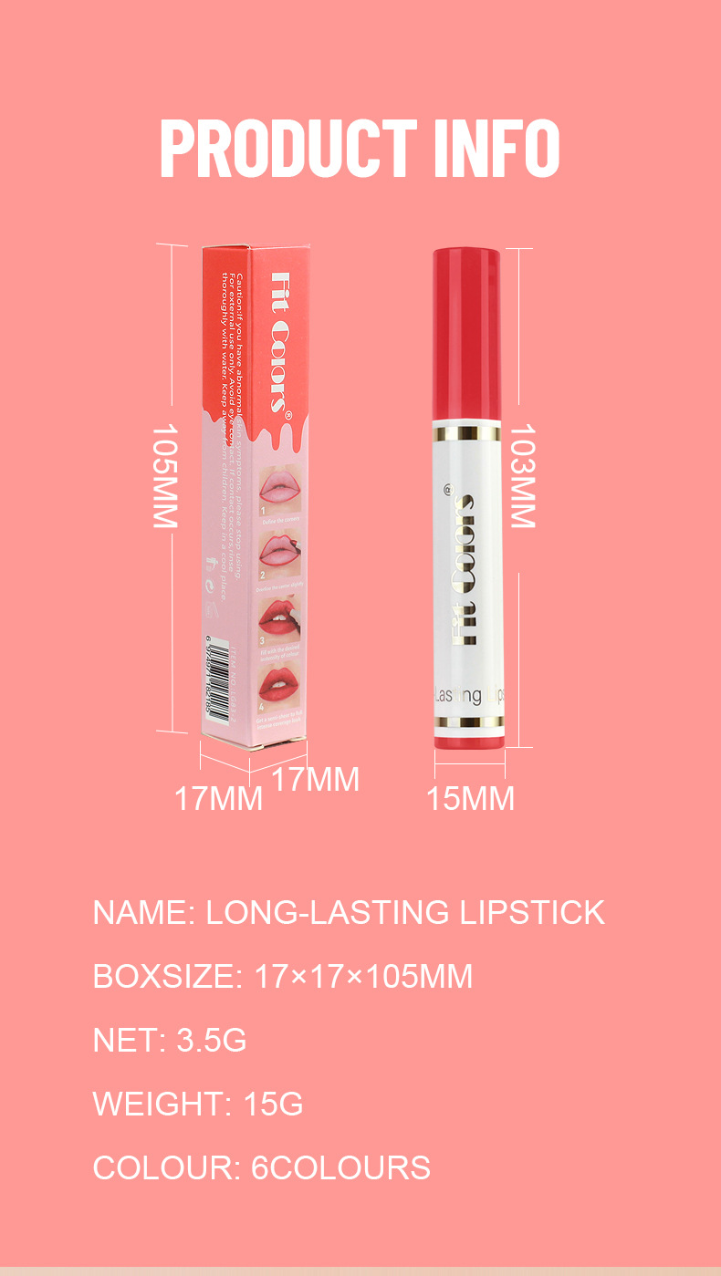 Fit Colors Lip Pencil Set 10