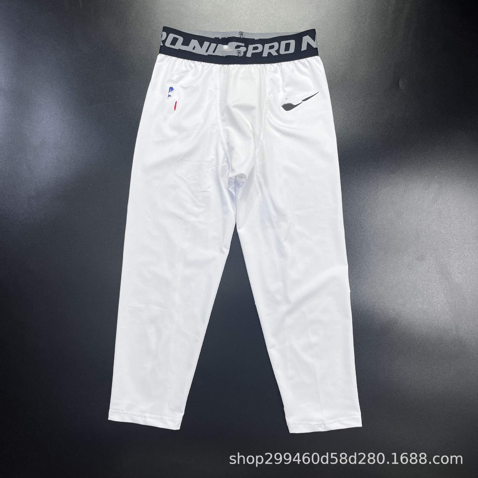 X8 7포인트 타이츠 NBA 화이트