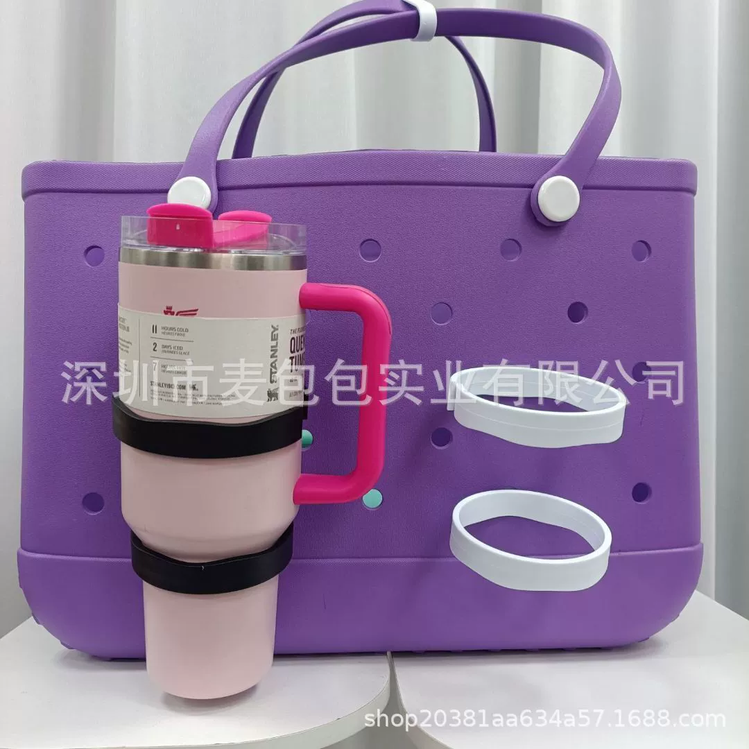 Amazon's new ABS double-layer ring accessories with buttons b o g Stan Li water cup drink holder accessories → Новые аксессуары ABS двойной завивки с кнопками и колечками для стакана воды Stan Li, держатель для напитков