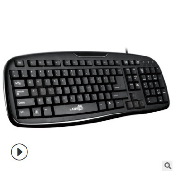 Lei Dikai new skills computer notebook USB office game wired keyboard wholesale keyboard mouse