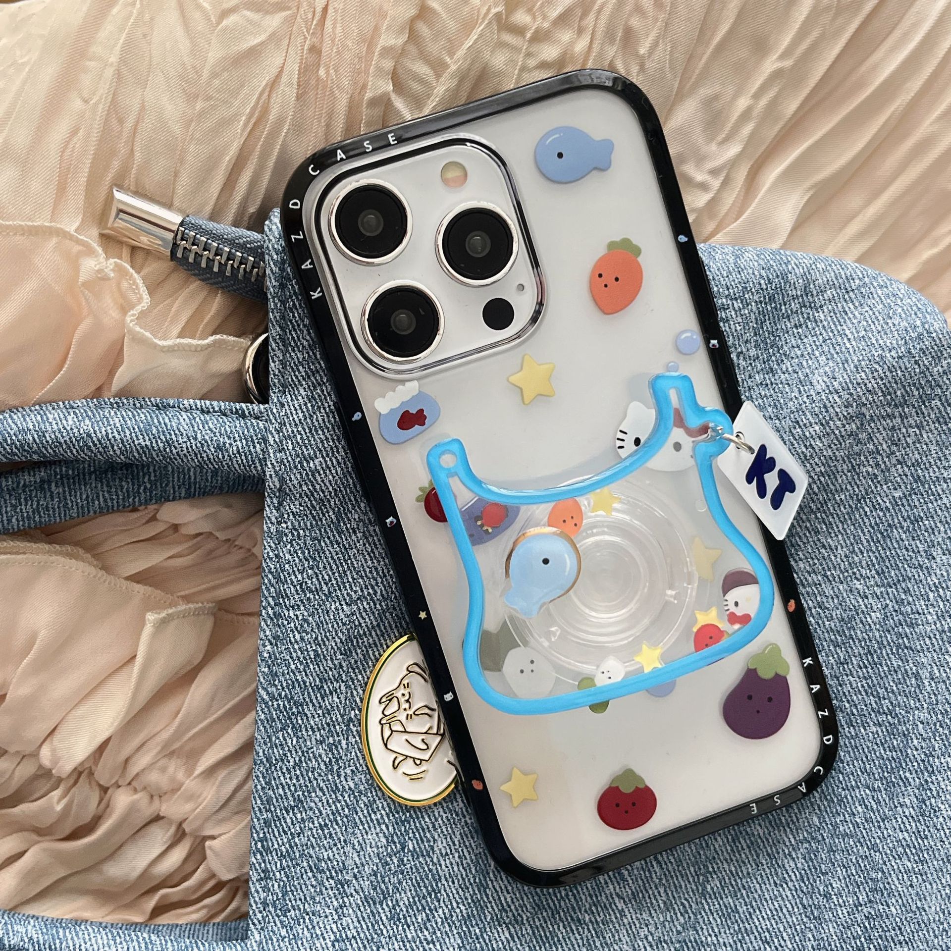 KT bolsa soporte caja negra verduras KTcat SM