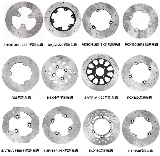 Suitable for Honda Forza350/Adv350 Motorcycle Accessories Front Wheel Modification 300mm Brake Disc Round Brake Disc